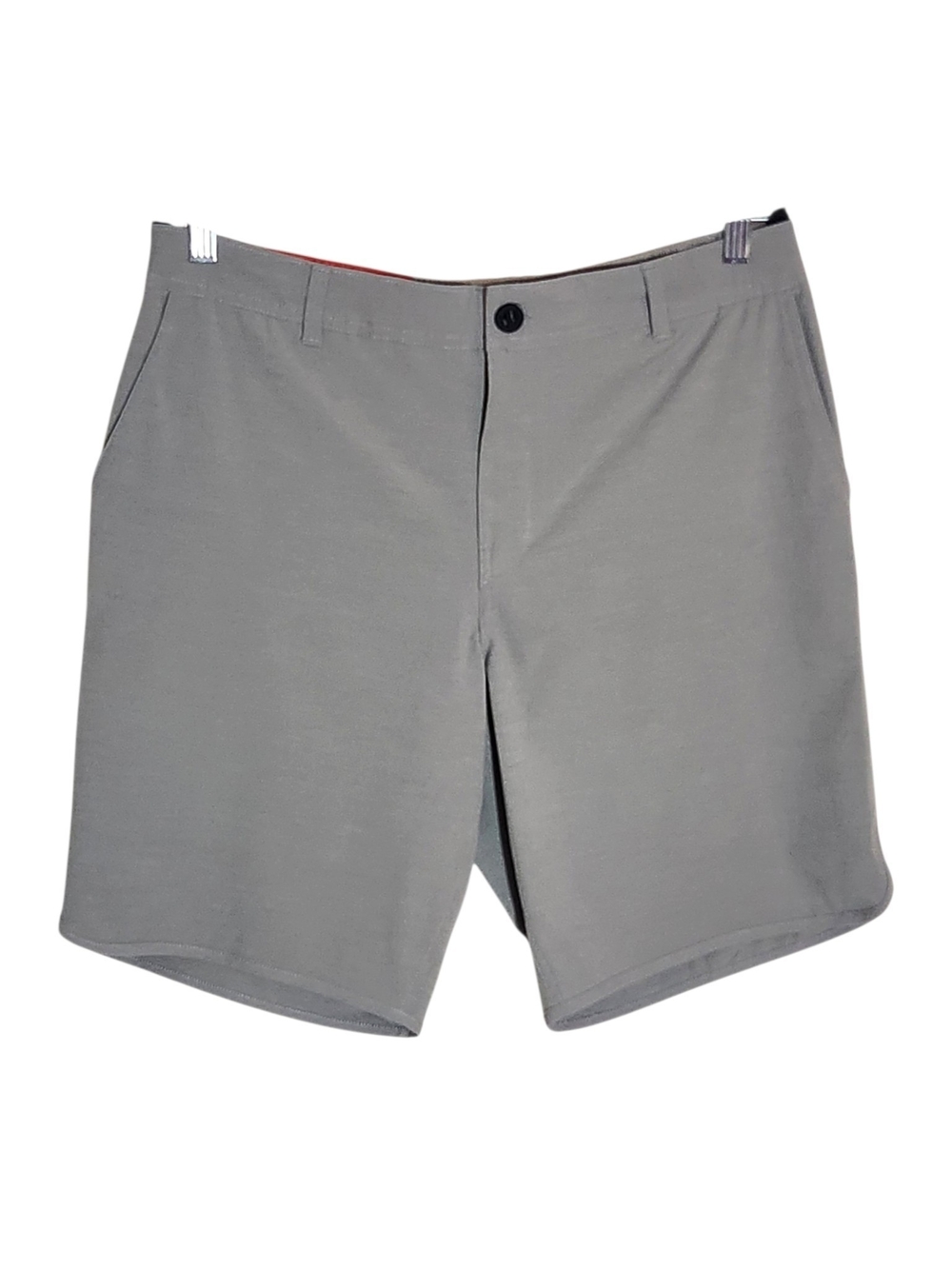 Hang Ten Mens 9-inch Inseam Gray Shorts NWT Size 34